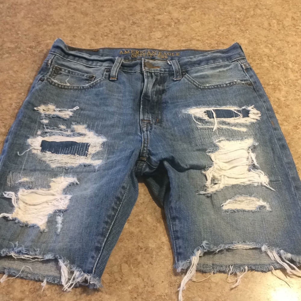 American Eagle jean shorts